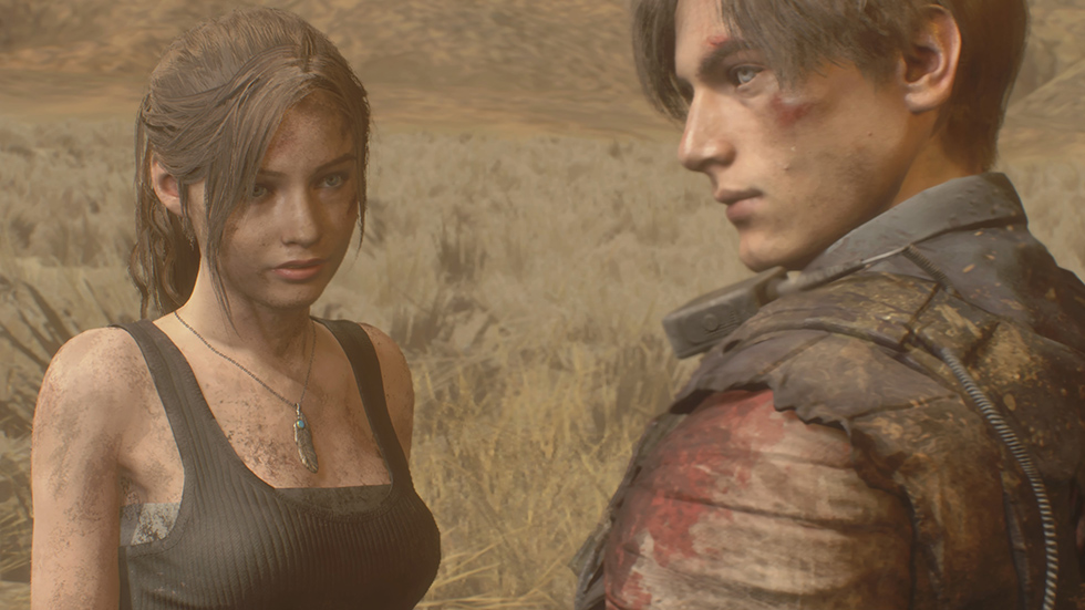 Resident Evil 2 Leon and Claire
