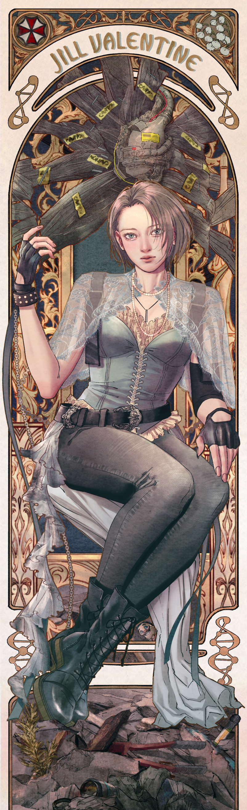 Jill Valentine Resident Evil 30 Anniversary